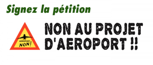 LOgo Non au projet d'aéroport de NDDL